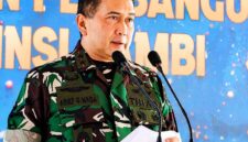 Pangdam XX/Tuanku Imam Bonjol, Mayjen TNI Arief Gajah Mada, S.E., M.M. (FOTO : Dok. Istimewa/Penrem042Gapu)