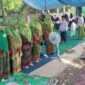Pelantikan Pengurus Ranting Muslimat Nahdlatul Ulama (NU) Desa Tunas Mudo, Kecamatan Sekernan masa khidmat 2021-2026 oleh Ketua Muslimat NU Muaro Jambi di Ponpes Bidayatul Ulum, Selasa (22/2/22).