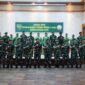 Danrem 042/Gapu Brigjen TNI Rachmad Pimpin Korp Raport Kenaikan Pangkat Perwira Korem 042/Gapu. (FOTO : PENREM)