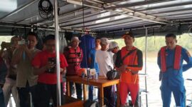 Nelayan Kuala Tungkal Hilang di Perairan Kuala Kerang Belum Ditemukan, Tim SAR Gabungan Perluas Upaya Pencarian. [FOTO : Humas Basarnas Jambi]