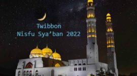 Twibbon Nisfu Sya’ban 2022. GRAFIS : Istimewa