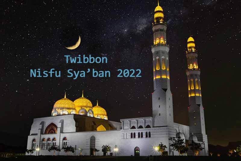 Twibbon Nisfu Sya’ban 2022. GRAFIS : Istimewa