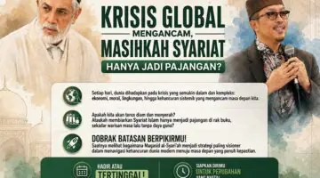 NU Tunisia dan Maqshaduna Hadirkan Webinar Internasional: Maqashid Syariah sebagai Jalan Tengah Islam dalam Menjawab Krisis Peradaban Global. (VISUAL : Penulis)