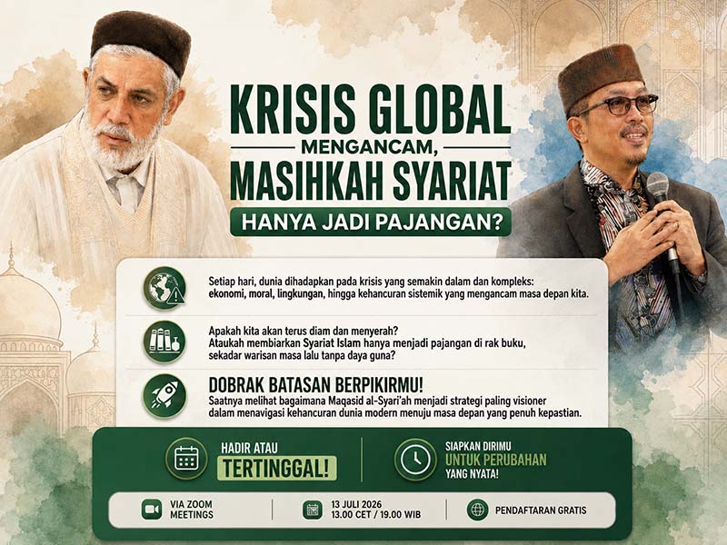 NU Tunisia dan Maqshaduna Hadirkan Webinar Internasional: Maqashid Syariah sebagai Jalan Tengah Islam dalam Menjawab Krisis Peradaban Global. (VISUAL : Penulis)