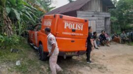 Ditreskrimum Polda Jambi Lakukan Olah TKP Terkait Tewasnya Bocah Perempuan di IPAL. FOTO : Dhea