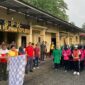 Sambut Hari Bhayangkara, Polres Sarolangun Gelar Olahraga Bersama TNI dan Forkompimda. FOTO : Dhea