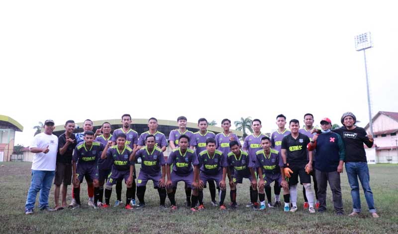 Tim Setda FC Kabupaten Tanjung Jabung Barat, Jambi. FOTO : Istimewa