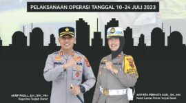 Operasi Patuh 2023, Polres Tanjab Barat Kedepankan Edukatif, Persuasif dan Humanis. GRAFIS : HUMAS