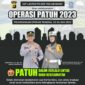 Operasi Patuh 2023, Polres Tanjab Barat Kedepankan Edukatif, Persuasif dan Humanis. GRAFIS : HUMAS