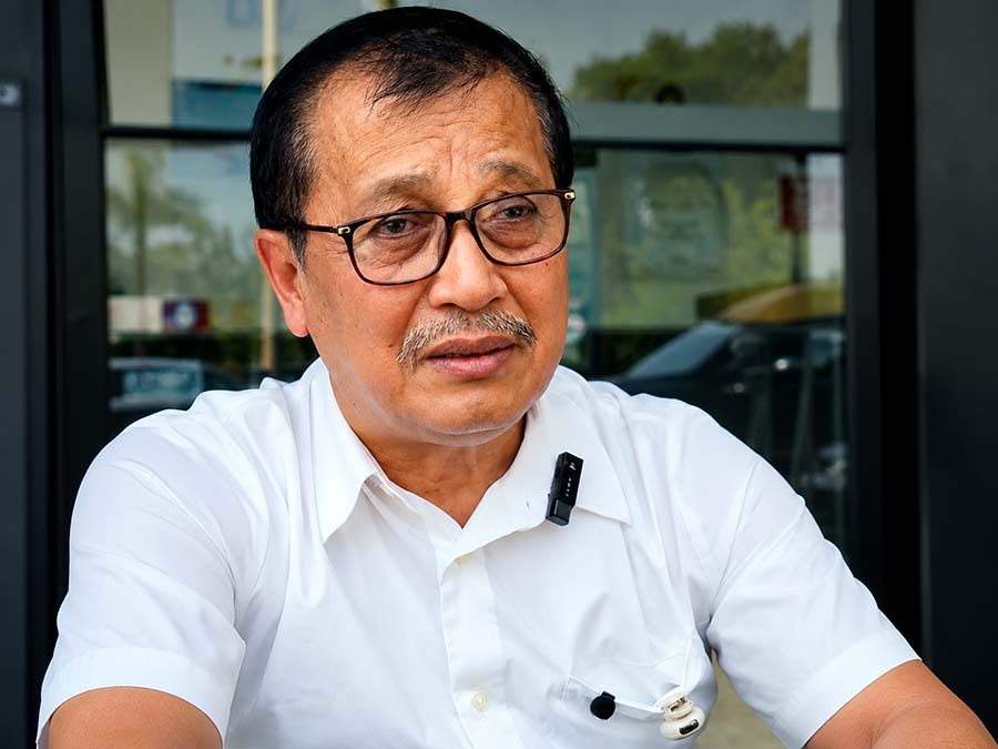 Mantan Wakapolri, Komjen Pol. (Purn.) Drs. Oegroseno, S.H. (FOTO : Dok. Istimewa/Tangkapan Layar VT Pikiran Rakyat)