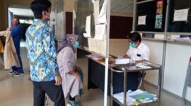 Dok. Kepala Ombudsman Jambi, Saiful Roswandi melakukan inspeksi mendadak (sidak) pelayanan RSUD Raden Mattaher Jambi, Rabu (2/3/22)