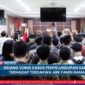 SIDANG PUTUSAN: Suasana di ruang sidang Pengadilan Negeri (PN) Batam saat Majelis Hakim membacakan vonis terhadap terdakwa Fandi Ramadhan (ABK Kapal MT Sea Dragon Tarawa), Kamis (5/3/2026). Fandi yang sebelumnya dituntut hukuman mati, akhirnya dijatuhi vonis 5 tahun penjara atas kasus penyelundupan sabu seberat hampir 2 ton. [FOTO : Tangkapan Layar Live Tribun Batam]