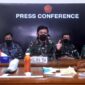 Panglima TNI Hadi Tjahjanto konferensi pers di Mabes TNI Jakarta. FOTO : Istimewa