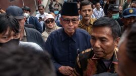 Pemilik Pondok Pesantren Al-Zaytun, Panji Gumilang. [FOTO : Antara]