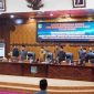 Dokumentasi Rapat Paripurna Penyampaian Nota Pengantar 2 Raperda Pemkab dan 3 Raperda Inisiatif DPRD. FOTO : HMS