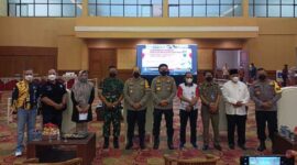 Kapolda Jambi Bersama Danrem 042 dan Tim Asistensi Vaksinasi Mabes Polri Tinjau Vaksinasi Booster di RCC