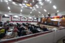 Rapat Paripurna DPRD Kabupaten Tanjab Barat dengan Agenda Pengesahan Pajak Daerah dan Retribusi Daerah pada Rabu (27/9/23). FOTO : Metrojambi
