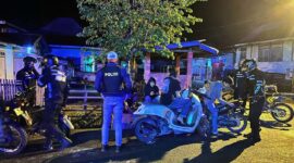 Anggota Polres Kerinci Gencarkan Patroli Guna Pastikan Situasi Kamtibmas Tetap Aman. FOTO : VIRYZHA