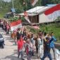 Warga Desa Sungai Kayu Aro Antusias Ikuti Karnaval Peringatan HUT Kemerdekaan ke 77. FOTO : ARy/LT
