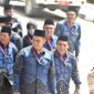 Kafilah Tanjabbar Meriahkan Pawai Ta'aruf MTQ ke-51 di Sungai Penuh. FOTO : Ist