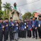 Kafilah Tanjabbar Meriahkan Pawai Ta'aruf MTQ ke-51 di Sungai Penuh. FOTO : Ist