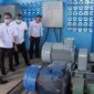 Bupati H. Anwar Sadat bersama Direktur PDAM Ustayadi Berlian tininjau Pergantian Kapasitas Pompa PDAM Parit Pudin dan PDAM Tirta Pengabuan (IPA Bram Itam di Parit Panting 2, Rabu (25/08/21). FOTO : PROKOPIM