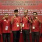 Ketua DPRD Muaro Jambi Yuli Setia Bakti (pakai Peci) Ikuti Bimtek Bersama Ribuan Legislator PDI-P di Jakarata