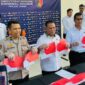 Wadir Reskrimsus Polda Jambi AKBP Taufik Nurmandia, S.I.K., M.H Saat Presrilis Pengungkapan Kasus. FOTO : VIRYZHA
