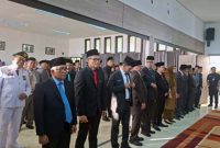 Nama-Nama 13 Pejabat Eselon II Muaro Jambi Baru Dilantik Bupati Bambang Bayu Suseno. FOTO : JI/Net