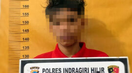 Terduga Pelaku YR (18) Telah Diamankan Polisi Polsek Kempas, Polres Indragiri Hilir (Inhil)