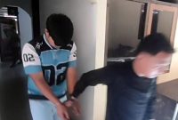 Polres Bungo Tangkap FAG (17) Pria Bunuh Pacar di Bungo Jasanya Dibunag ke Sungai Karena Cemburu dan Sakit Hati. FOTO : IST