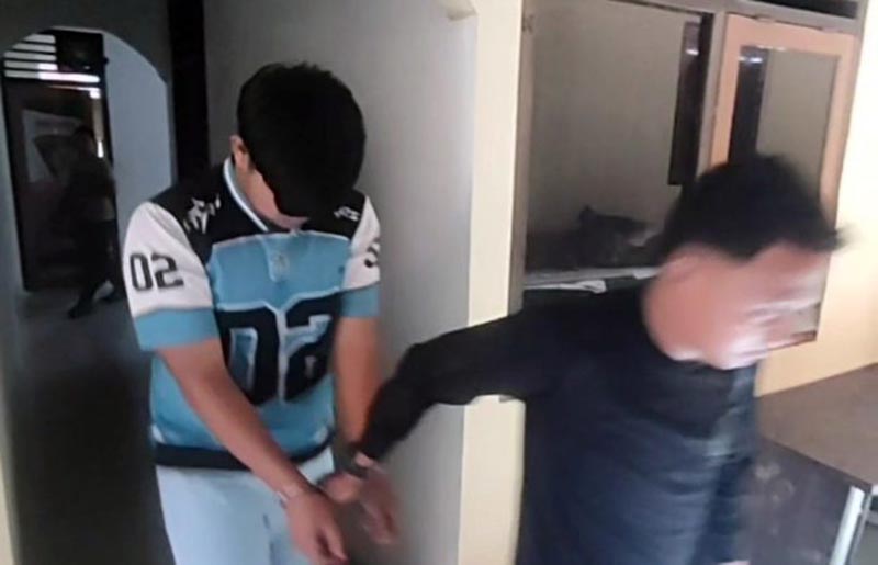 Polres Bungo Tangkap FAG (17) Pria Bunuh Pacar di Bungo Jasanya Dibunag ke Sungai Karena Cemburu dan Sakit Hati. FOTO : IST