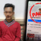 FOTO : Pelaku HB yang Membuat Akun Facebook Palsu mencatut nama dan foto Kapolres Tanjabbar AKBP Guntur Saputro, S.IK, MH