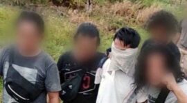 Tim Gabungan Polda Jambi Tangkap Pelaku Pembunuhan di Angso Duo di Bayung Lincir, Sabtu (22/1/22). FOTO : IG. Polda_Jambi