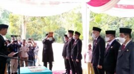 Pj Bupati Muaro Jambi Resmi Lantik Pejabat Eselon II. FOTO : ISt