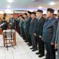 Sekda Tanjab Barat Hermansyah, SSTP, MH Saat Lantik 52 Pejabat Administrator dan Pengawas. FOTO : LT