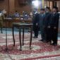 Ketua DPRD Muaro Jambi Yuli Setia Bhakti Pimpin Rapurna Pelantikan Badan Kehormatan DPRD Muaro Jambi, Senin (14/3/22). FOTO : Noval