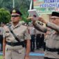 Kapolres Sarolagun AKBP Imam Rachan, S.IK Saat Pimpin Upacara Pelantikan Kasat Lantas. FOTO : Hms
