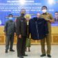Pelantikan Pengurus Persatuan Wartawan Indonesia (PWI) dan Ikatan Keluarga Wartawan Indonesia (IKWI) Tanjab Barat Periode 2022-2025 di Gedung Balai Pertemuan, Senin (24/1/22). FOTO : MC Grup