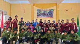 Pelepasan Pelatihan Dasar Ke IX Mapala Pamsaka Kampus STAI An-Nadwah Kuala Tungkal. FOTO : Dok. PANITIA