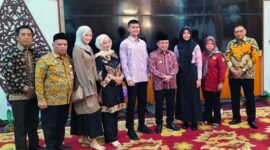 Gubernur Jambi Al Haris pada Acara Pelepasan melepas 2 pelajar Jambi untuk Mengikuti Pasukan Pengibar Bendera Pusaka (Paskibraka) di Istana Negara  FOTO : Ist