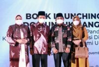 Bupati Tanjab Barat H. Anwar Sadat Saat Hadiri Launching Buku Prof. Dr. KH. Nasaruddin Umar, MA di Jakart, Jum’at (4/11/21). FOTO : DOKPIM