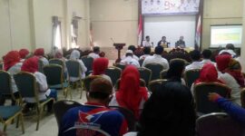 Kegiatan Koordinasi dan Pembekalan Bacaleg di DPD Partai Perindo Tanjung Jabung Barat, Jum'at (6/10/23). FOTO : LT