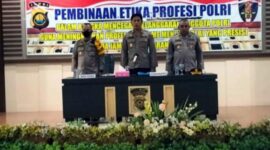 Kegiatan Pembinaan Etika Polri di Aula Wira Pratama Mapolres Muaro Jambi, Rabu (15/6/22). FOTO : Humas PMJ