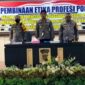 Kegiatan Pembinaan Etika Polri di Aula Wira Pratama Mapolres Muaro Jambi, Rabu (15/6/22). FOTO : Humas PMJ
