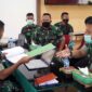 Jabatan Danrem Akan Diserahterimakan, Tim Verifikasi Itdam II/Swj Kunjungi Korem 042/Gapu, Jumat (28/1/22). FOTO : Penrem