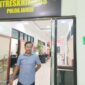 Veri Aswandi Usai Menjalani Pemeriksaan di Polda Jambi, Selasa (26/9/22). FOTO : Dhea