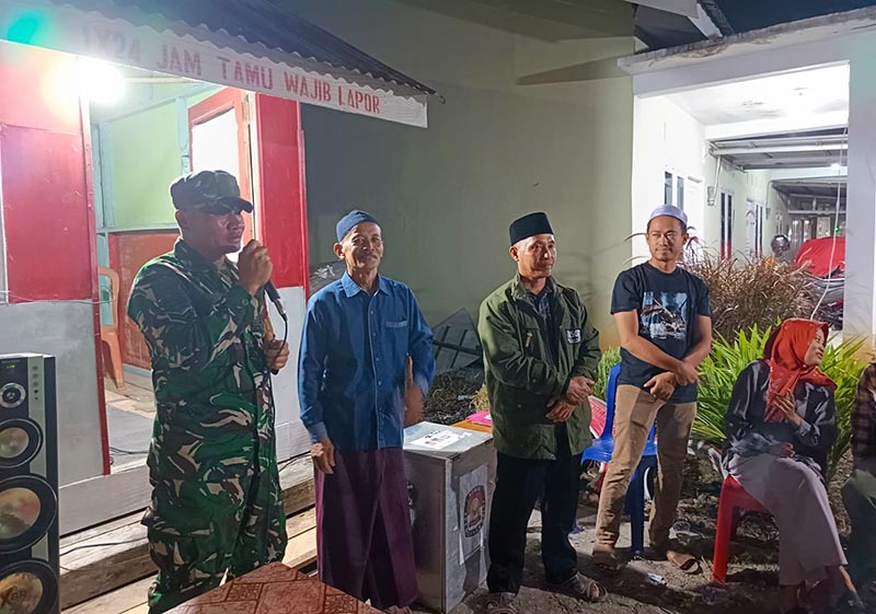 Pemilihan Ketua RT 018 Kelurahan Patunas, Kecamatan Tungkal Ilir, Berlangsung Sukses. FOTO : LT