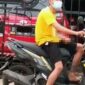 Viral Pria Bermotor Pamer Alat Vital di Jalanan Kota Jambi. FOTO : TANGKAPAN LAYAR