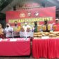 Polresta Jambi dan BNNP Jambi Musnahkan Barang Bukti 46,8 Kg Ganja dan 3,92 Sabu. FOTO : dhea.